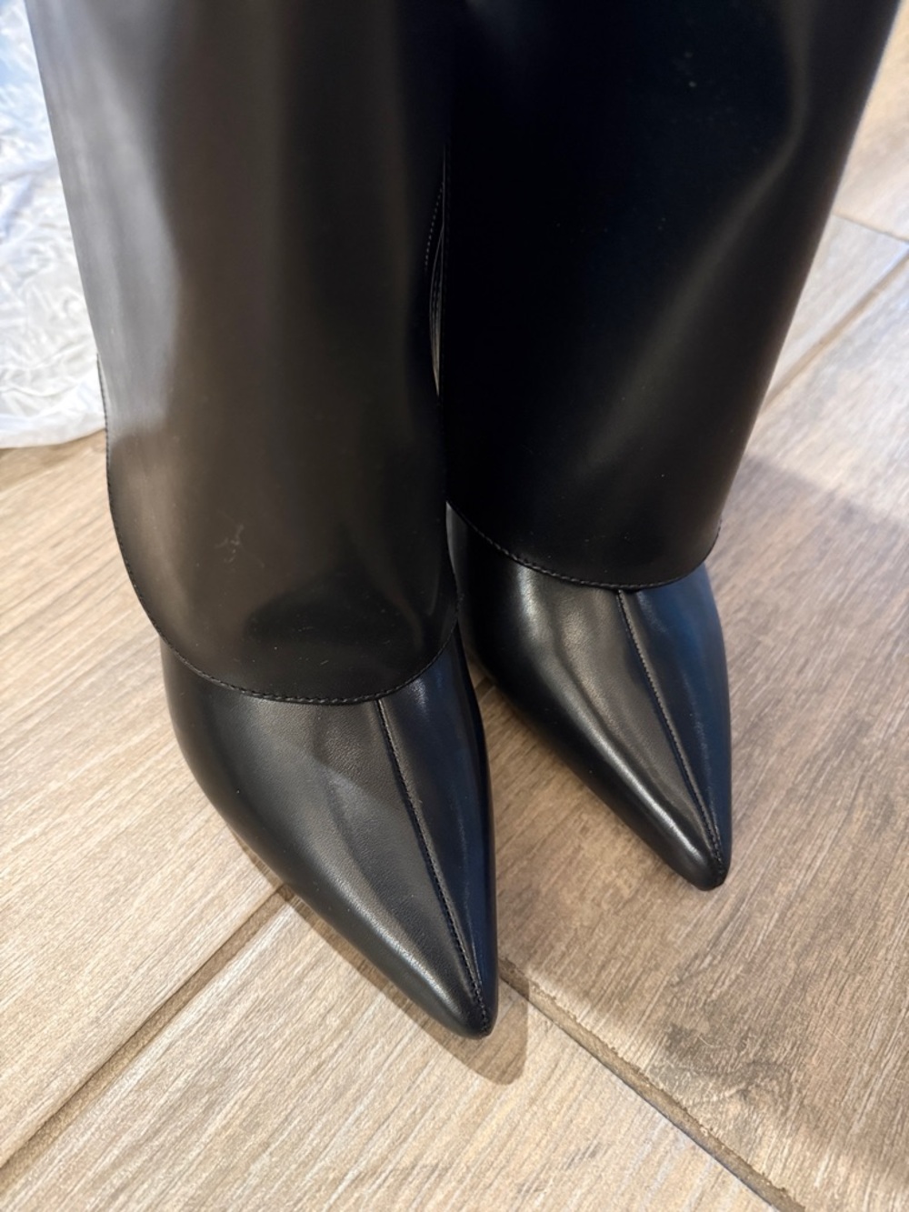 INC Skylar Knee High Cuffed Shaft Pointed-Toe Boot - Picture 6 of 8